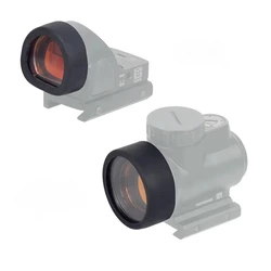 Tático SRO MRO Red Dot Sight Tampa de lente de borracha Protetor de proteção para SureFire M300 M600 X300 X400 Arma de luz