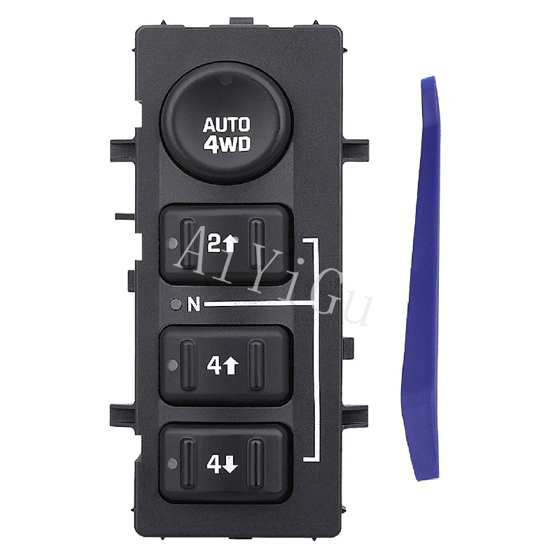 AiYiGu 4WD Wheel Drive Switch Transfer Case Compatible with 2003-2007 Chevrolet/Chevy Silverado GMC Yukon Replaces OEM 19259313