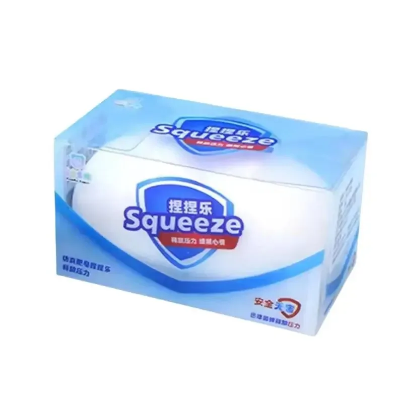 Knusprige Seifenball-Quetschbälle Gefüllte Weiche Squeeze-Fidget-Spielzeuge Anti-Stress Angstlinderung Handentspannung für Erwachsene und Kinder