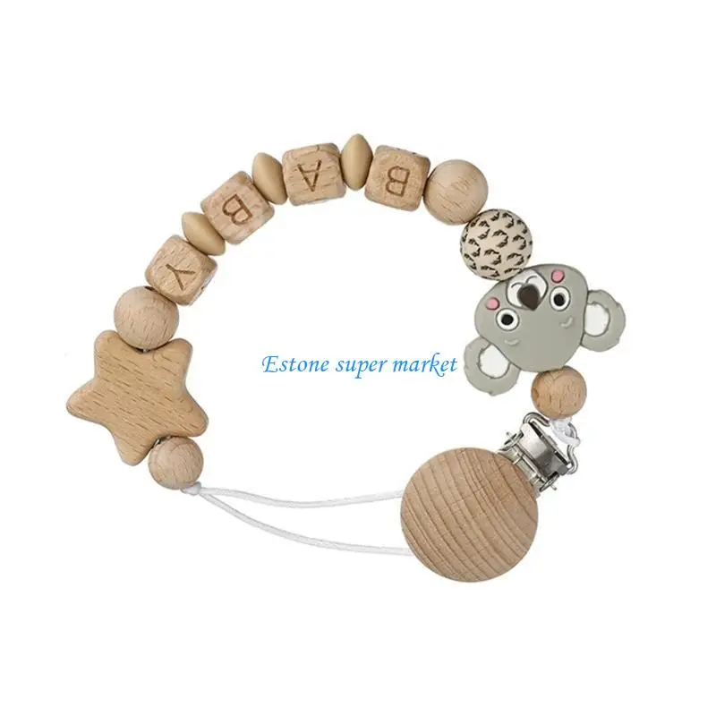 090B Travel Friendly Baby Soother Clip with Teething Function Baby Pacifier Clip