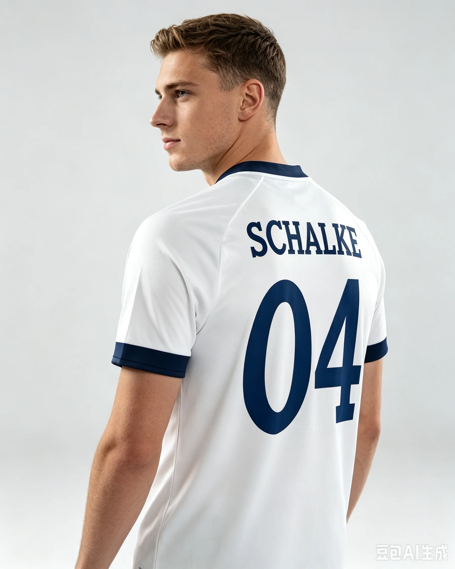 2026 summer Schalke football club 3D jersey Men's and Women's Comfortable and breathable Jersey number 4 Top Men's Women's Tops