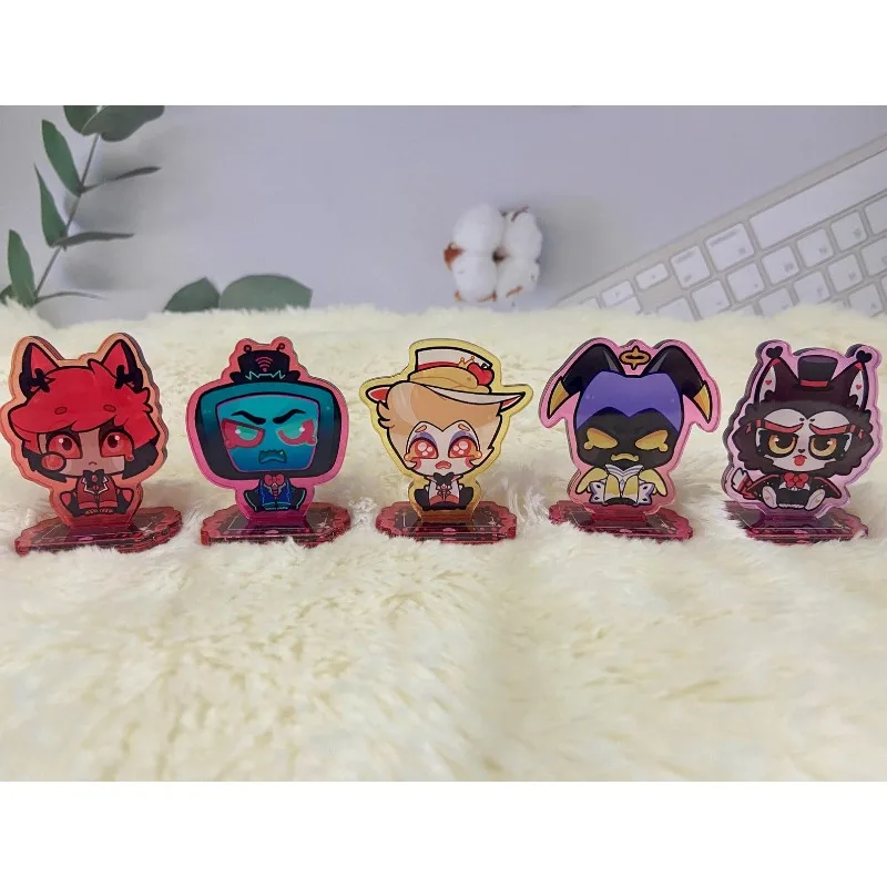 

Stand For Hazbin Hotel Original Acrylic Handmade Standee Cute Cartoon Anime Pendant Toy Gift for Daily Use and Friends
