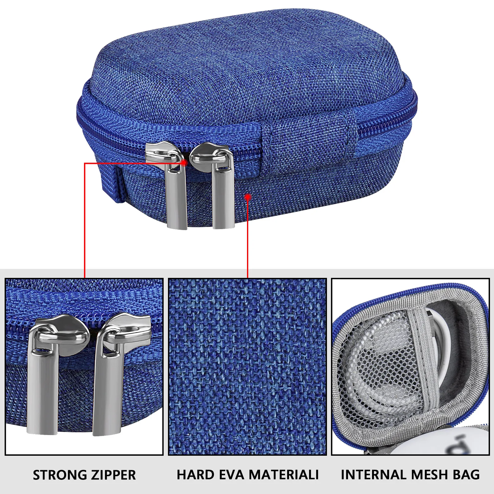 Geekria Shield Earbuds Case Compatible with Soundcore Liberty 4, VR P10, AeroFit, Life Dot 3i, P2i True Wireless Earbuds