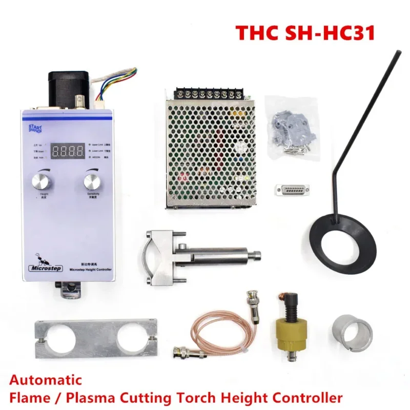 Automatic Arc And Cap Voltage 220V Input Torch Height Controller For CNC Plasma Cutter Cutting Machine THC SH-HC31