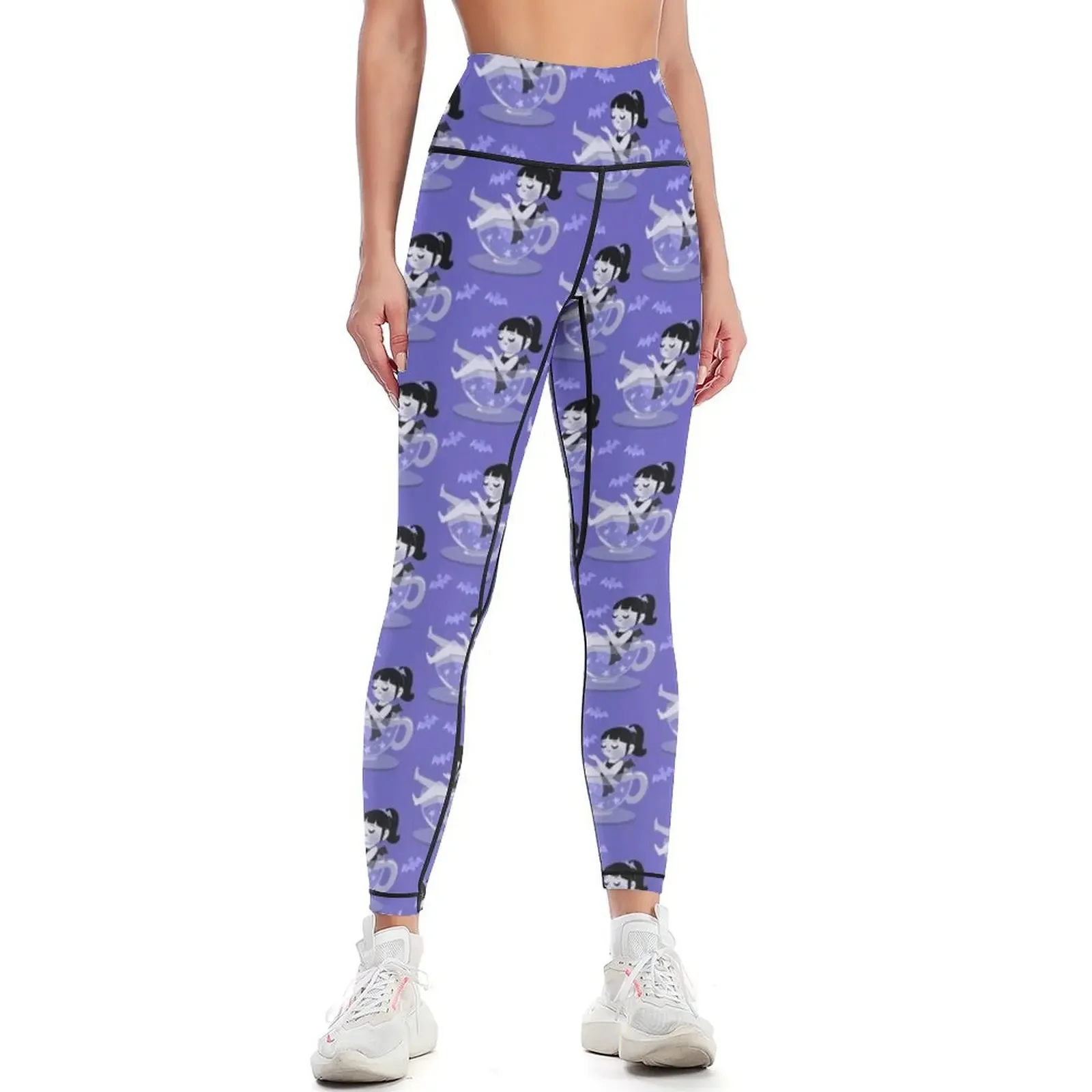 

Purple Vampire Tea Leggings push up fitness Women's trousers exercise clothing for Clothing fitness Womens Leggings