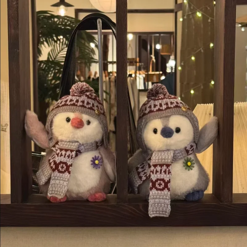 

Adorable Penguin Doll Plush Toy Soft Stuffed Animal Collectible Gift for Girls Teacher's Day Present Birthday Movie TV Theme