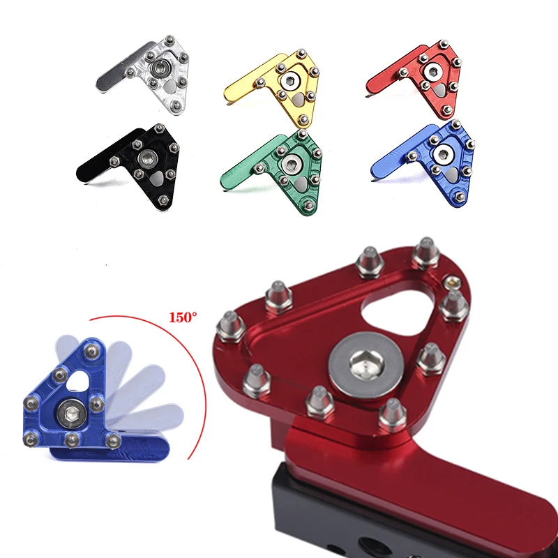 Universal Motorcycle Accessories Rear Brake Lever Pedal Step Tip For EXC XC XCF SX SXF EXCF CR CRF YZ YZF WR RM RMZ KX KXF Bike