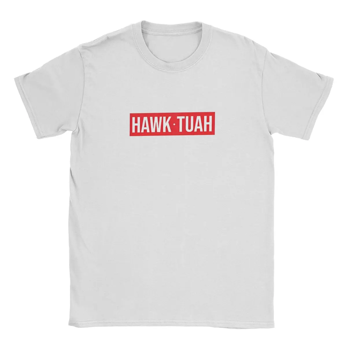 Hawk Tuah 2024 T Shirt for Men Pure Cotton Casual T-Shirt Crewneck Hok tuah Tee Shirt Short Sleeve Tops Gift Idea