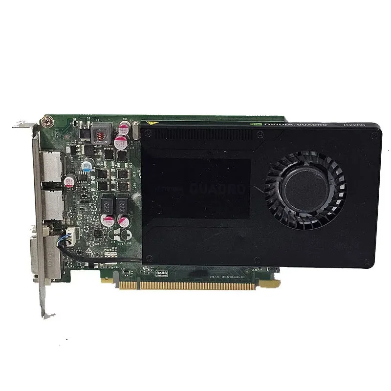 بطاقة الرسومات المستخدمة VCQK2200-PB 4GB GDDR5 لـ NVIDIA Quadro K2200 #5