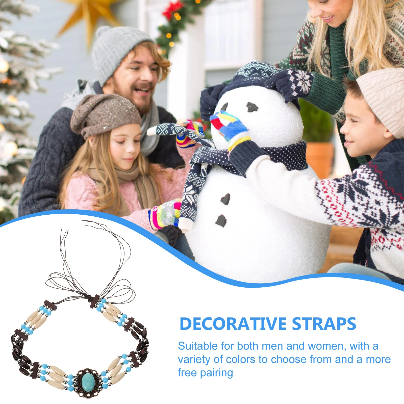 

3Pcs Polyester Hat Bands Decorative Straps DIY Straw Beach Hats Unisex Lightweight Accessories Hat Bands for Women