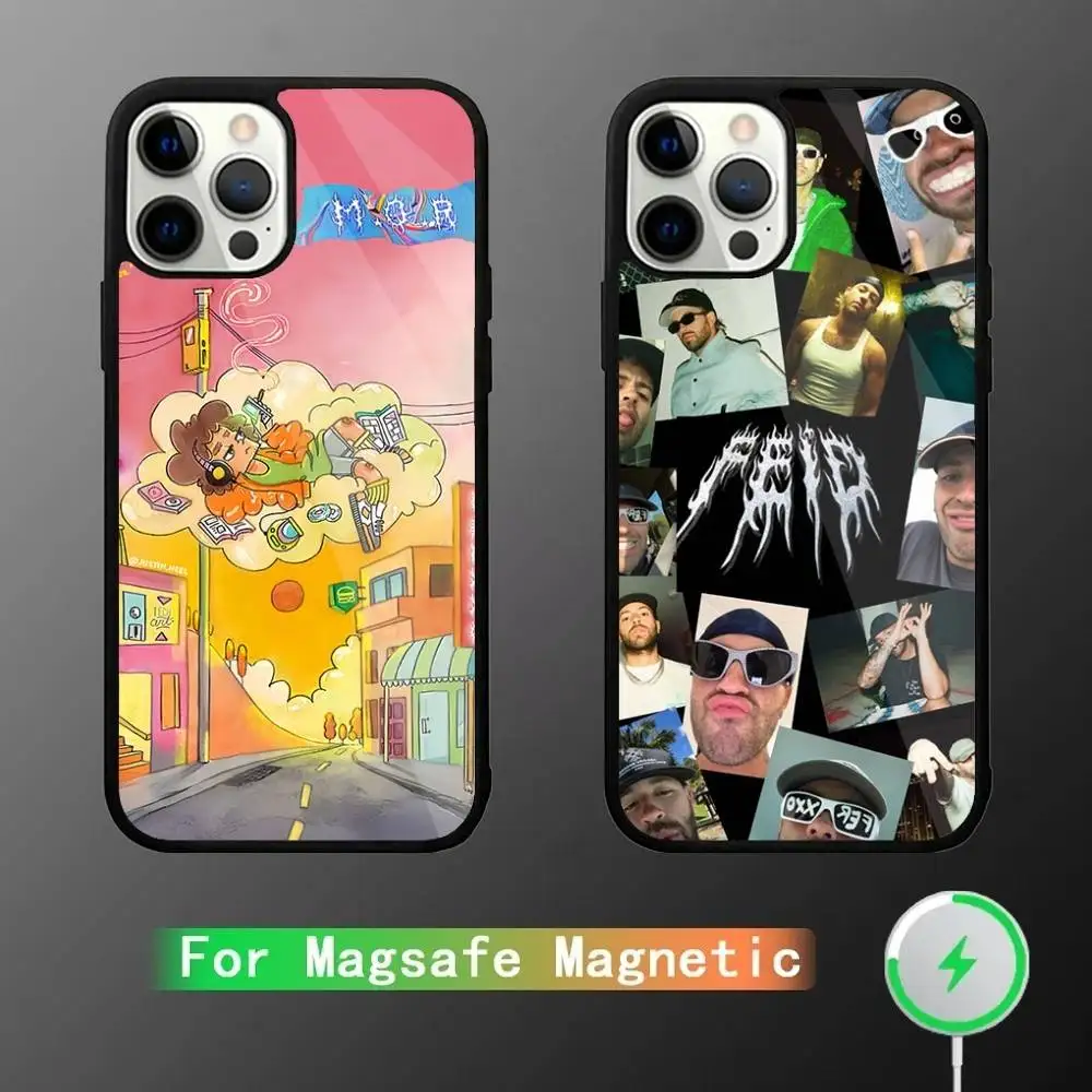 

Feid Ferxxo SIXDO MOR Phone Case For iPhone 17,16,15,14,13,12,11,Pro,Max,Plus,Mini,SE4,E Magnetic Magsafe Wireless Charging