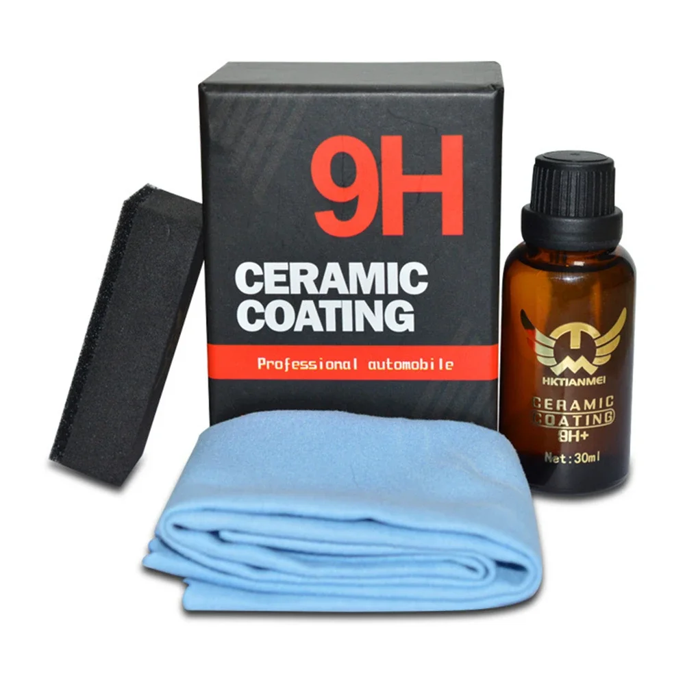 

9H Graphene Ceramic Car Coating Kit - Universal Professional Car Beauty High Gloss Car Paint Protection Long-Lasting Gloss