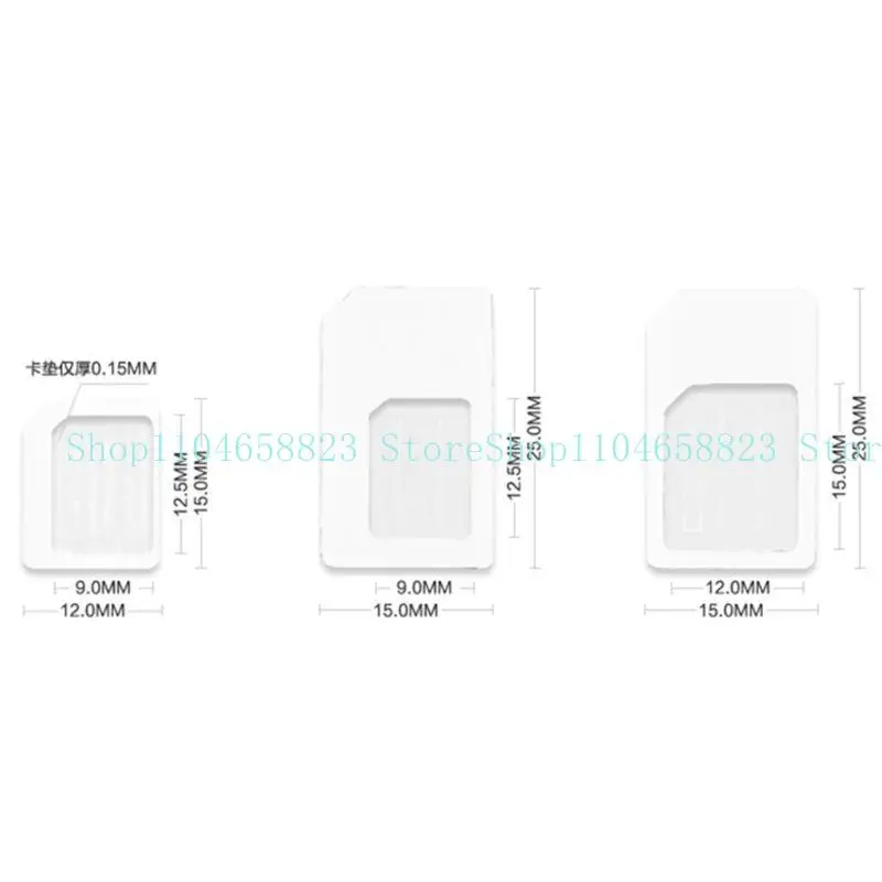 652f 4 en 1 pour carte à Micro à CARTS CARTTER CONVERTER