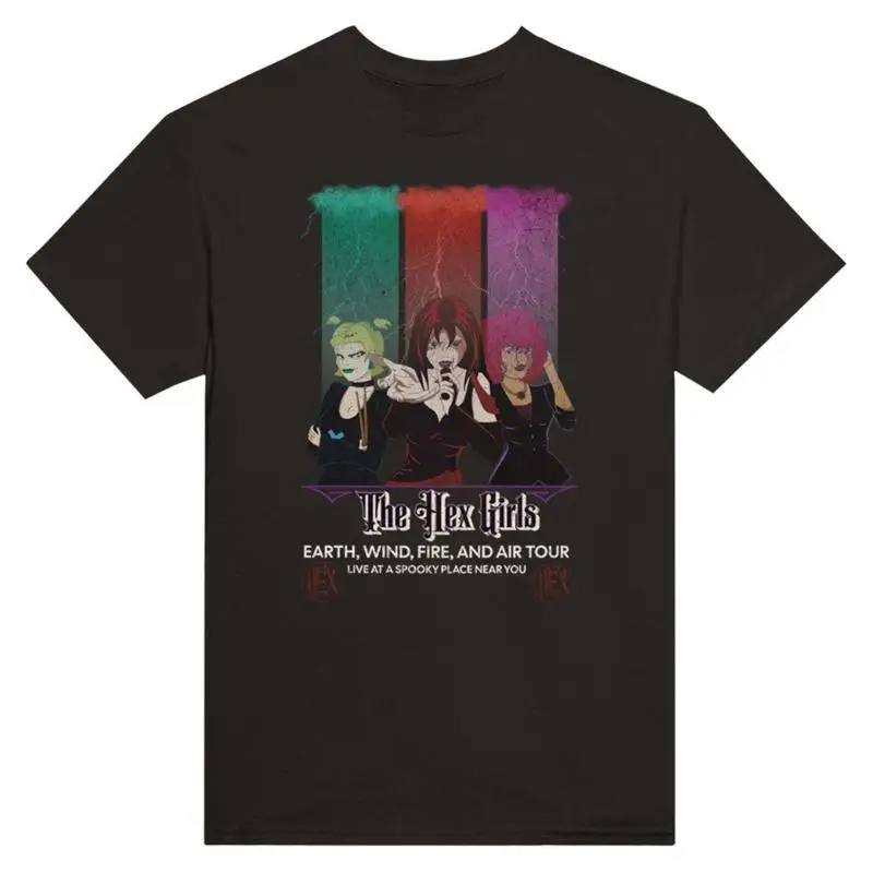 Hex Girls Band Tour Vintage Shirt (Front Back) Unisex Tee