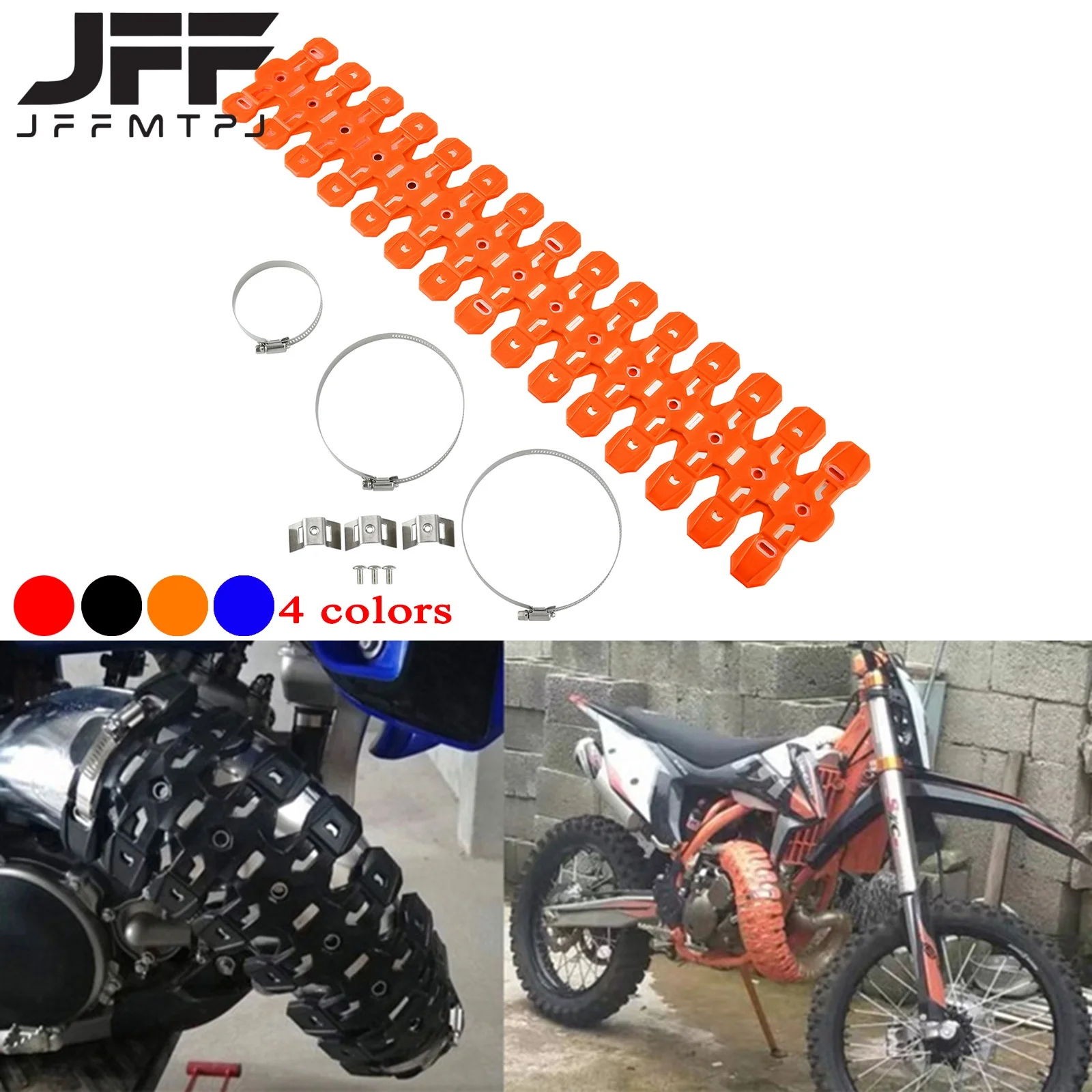 Image of 60CM Schalldämpfer-Hitzeschutz Auspuffschutz Verbrühungsschutz für BETA RR 2T 250 300 für GASGAS EC250 EC300 EXC250 EXC300 TE300