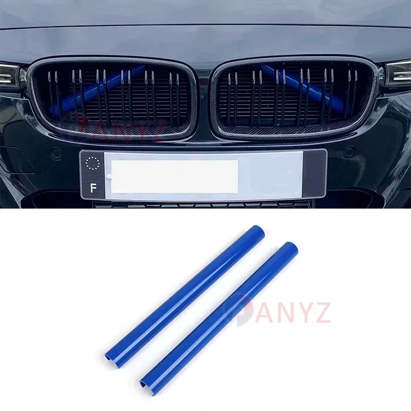 Bandes de garniture de calandre avant de voiture pour BMW, F30, F31, F32, F33, F34, F36, F20, F21, F22, F23, G29, style de sport de voiture, accessoires de décoration