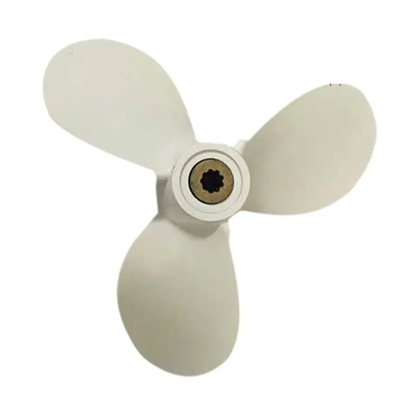 Outboard Motor Propeller 7 1/2X7-BA For Yamaha 4HP 5HP 6HP Outboard Motors , Aluminum Alloy 7 1/2 X 7 - BA