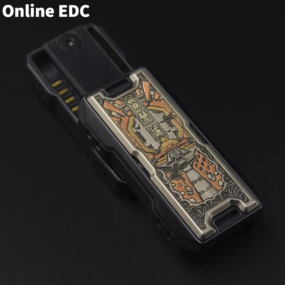 Giocattoli EDC usati NAYICI Core Wave 03 Tremor magnetico meccanico Tre in uno Cursore di spinta composito EDC Giocattolo antistress