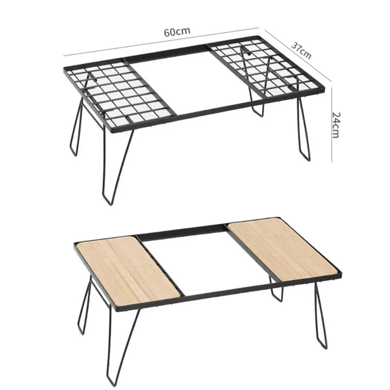 Outdoor IGT Table Portable Folding Splicing Table Lightweight Iron Mesh Desk IGT Accessories Picnic Barbecue Camping Table