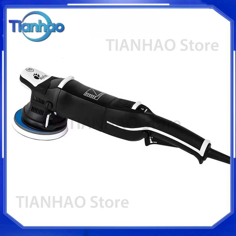 HR15III Big Foot Random Orbital Polishing Machine Dual Action DA Car Polisher for Detailing
