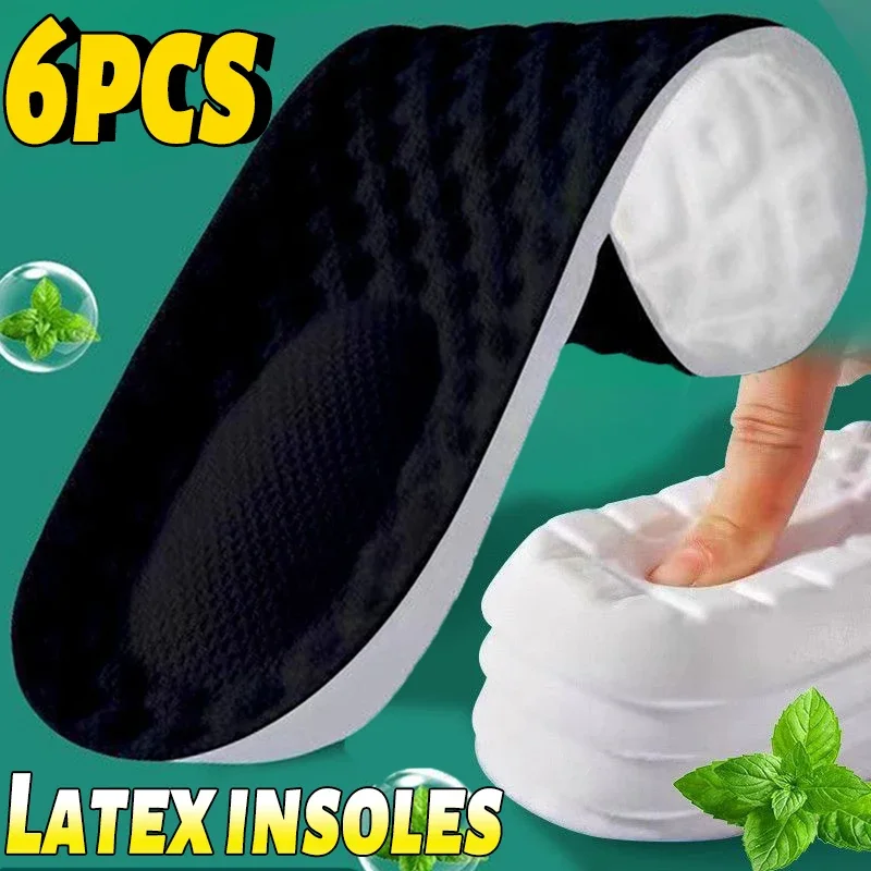 Látex Memória Espuma Palmilhas para Cuidados Com Os Pés, Soft Orthopedic Shoe Pads, Pés Cuidados Insert Almofada, Alta Elástica, Suporte