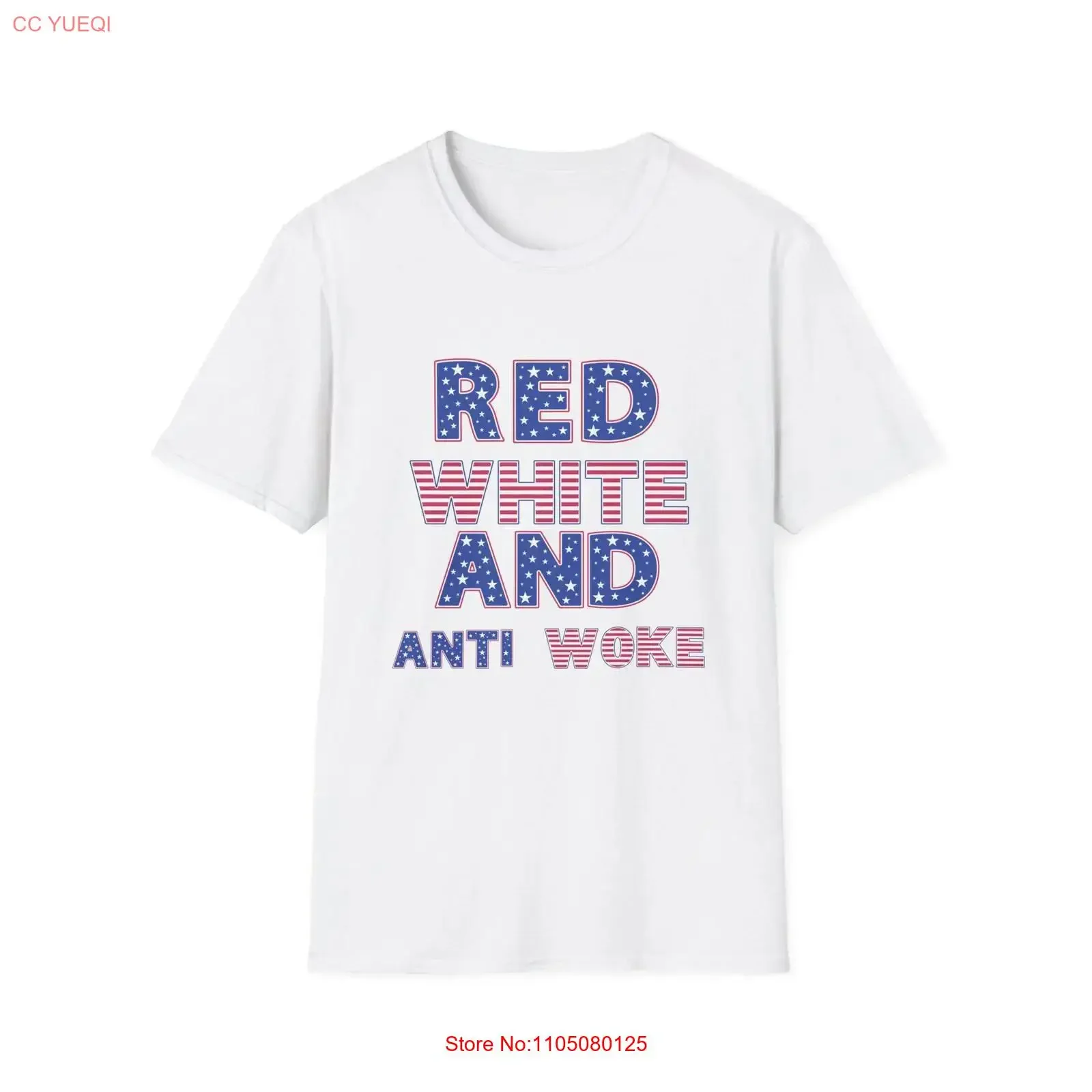 

Красная, белая и устойчивая к ударам патриотическая футболка, винтажная стираная удобная уличная дизайнерская одежда, мягкая, слегка графика