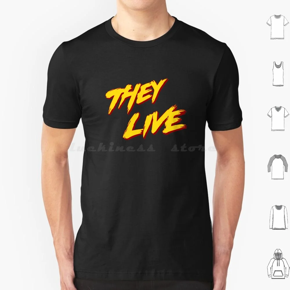 &Quot ; They Live&Quot ; T Shirt Cotton Men Women Diy Print They Live Movie John Carpenter Horror Carpenter Consume Live Film