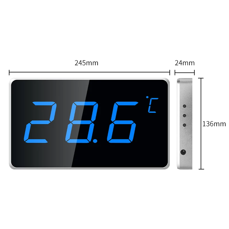 Tools Digital Thermometers with Temperature Sensor Home Swimming Pool Measuring Instruments External Sauna Room Garden Outdoor