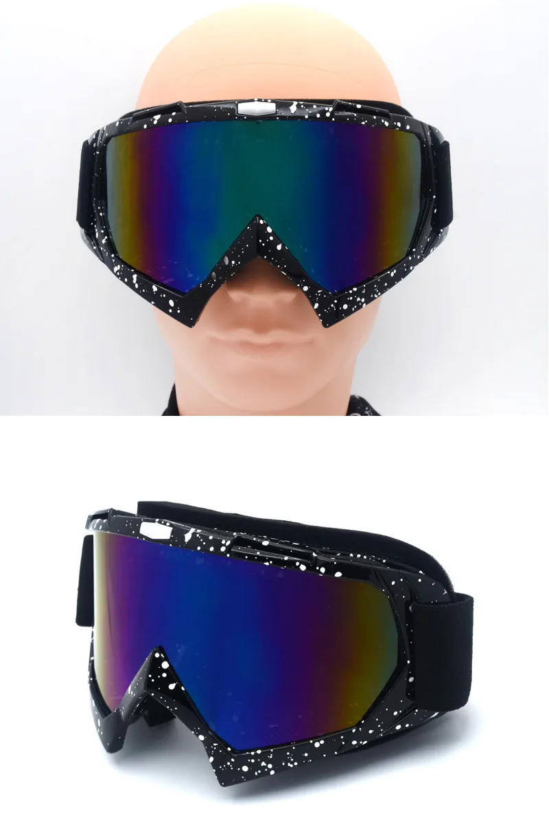 يندبروف الترابية دراجة نارية نظارات في الهواء الطلق الغبار موتوكروس الحرب لعبة الصيد الدراجات نظارات التركيب #5