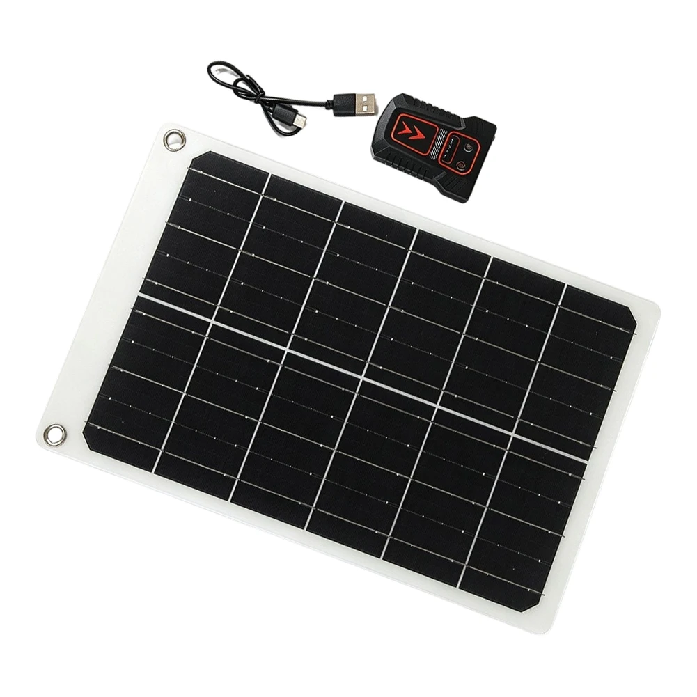 15W For Outdoor For Solar Panel Charger for Power Banks and Flashlights Monocrystalline Silicon 24.5% Efficiency 315x200x25mm