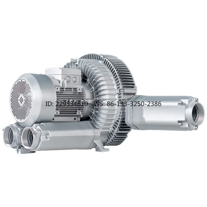 RB-72S-5 7.5KW double impeller high pressure fan printing adsorption air pump sewage aeration