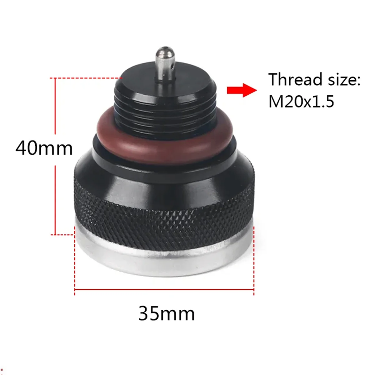 # 71B Автомобильные детали и аксессуары, M20X1,5 Датчик уровня масла для мотоцикла Датчик температуры масла Двигатель Серебристый, Серебристый