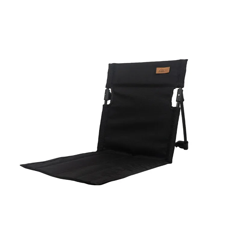 Outdoor Camping Backrest Cushion Chair, Portable Folding Chair, Tent Lounge Chair, Balcony, Park, Lawn, Picnic