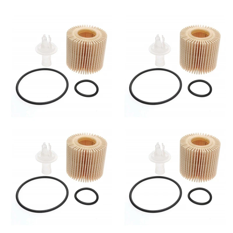 4X Engine Oil Filter For Toyota LEXUS Prius Scion 1.8L 04152-YZZA6 / 04152-B1010 / 04152-YZZA7 / 04152-40060