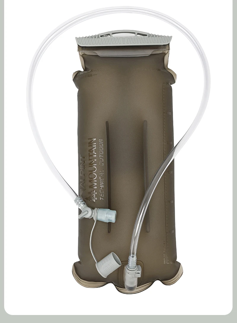 3L Hydration Bladder BPA-Free Leak Proof Durable Water Reservoir for Cycling,Hiking,Running,Climbing,Biking TPU Material High-Fl
