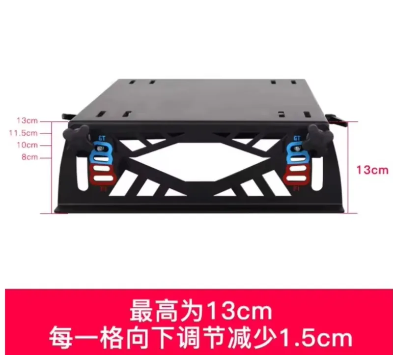 Fast adjustable professional Sim racing simulation seat baseplate Adjustable base bracket at different angles view 4