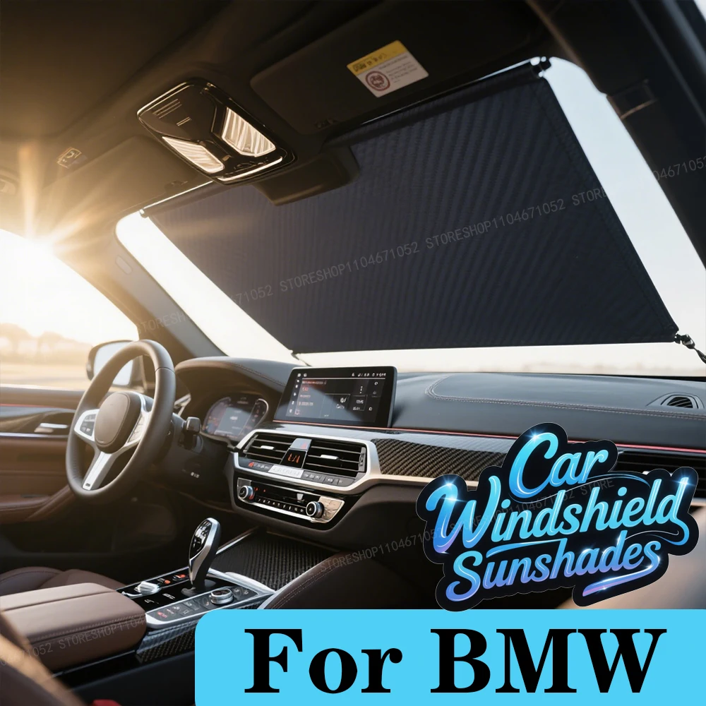 

Multi Purpose Convenient Foldable Car Windshield Sunshades Interior Protechor Accessorie Part Auto Parasol For BMW