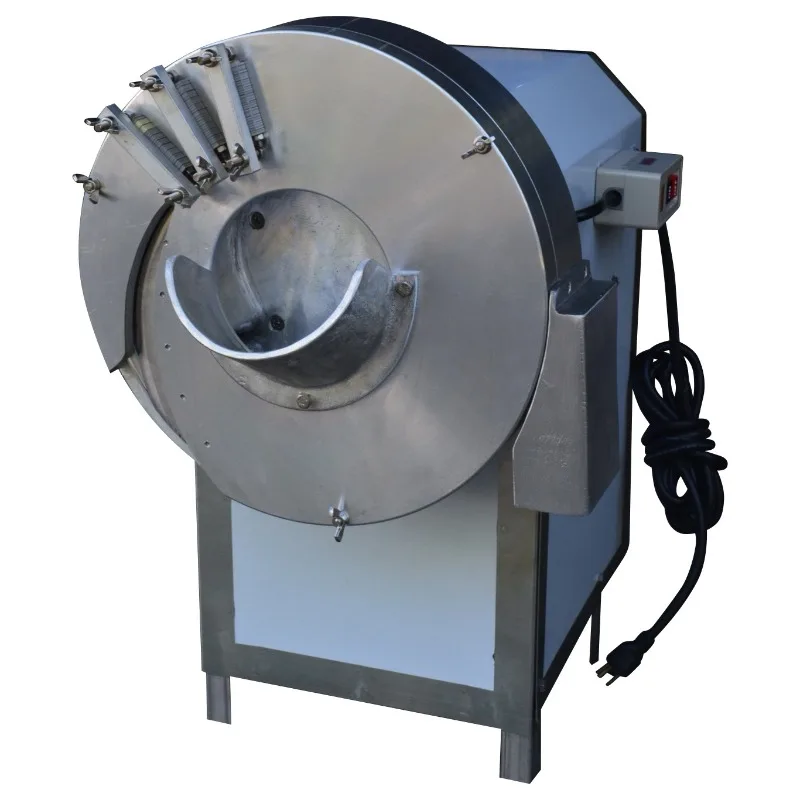 

Commercial Kitchen Slicer Shredder for Carrots Lettuce Potatoes Bamboo Shoots and Ginger Slicer Food Processing Equipment