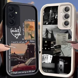 Trendy Scenery Case for Samsung Galaxy A73 A72 A71 A55 5G A54 A52 A52S A51 4G A31 A30 A24 A23 A22 A21S A20S A20 A14 A13 Cover
