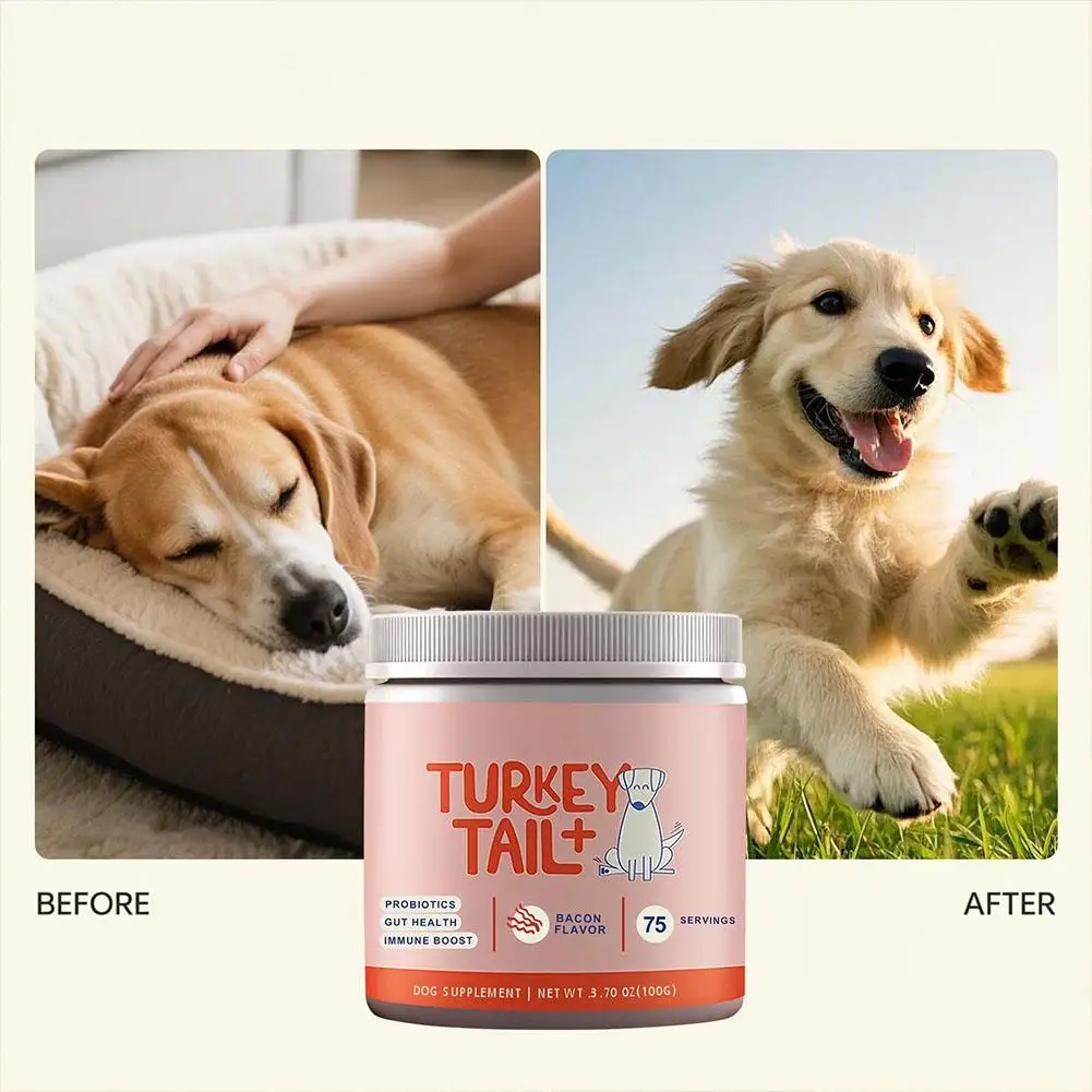 100G 1/2/3PCS Dog Probiotic Soft Granules For Gut Health-Gentle Nourishment Promotes Smooth Digestion Boost Absorption Support