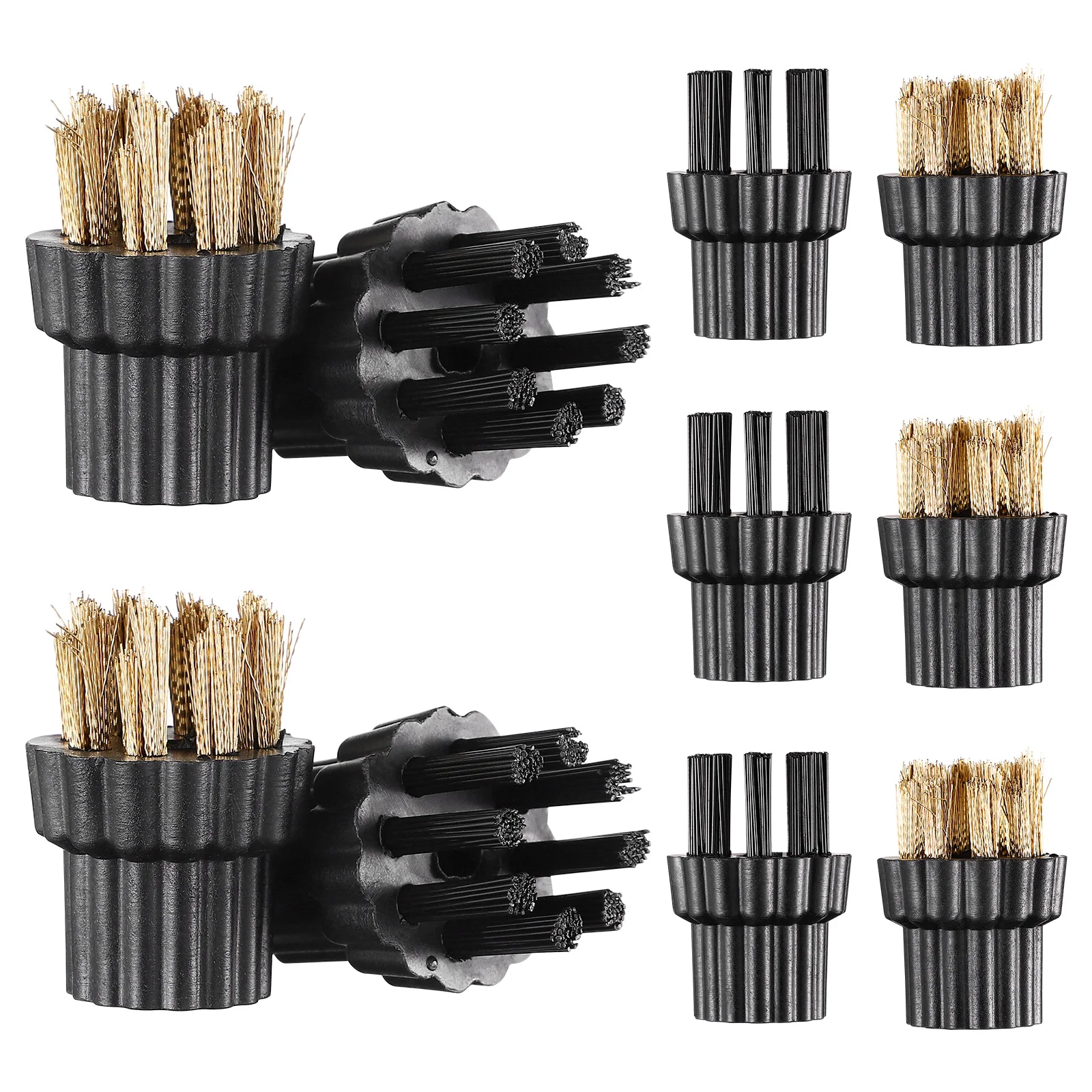 

10pcs Cleaning Machine Brush Heads Multifunction Steam Cleaning Machine Brush Head For Precision Instruments Aviation Equipment