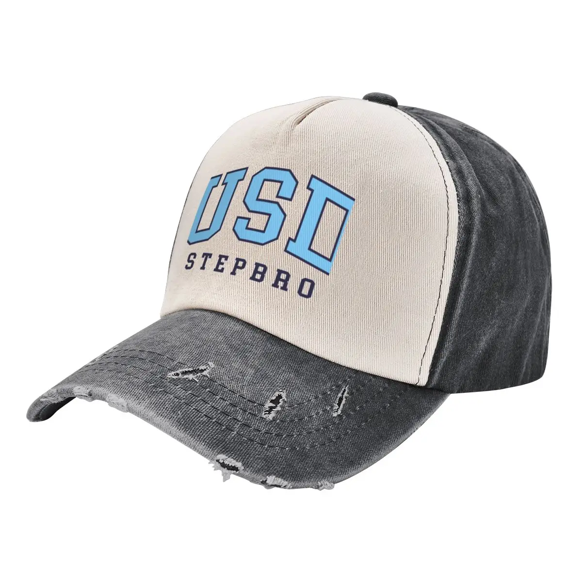 

USD Stepbro White Baseball Cap funny hat sun hat Women's Golf Clothing Men's