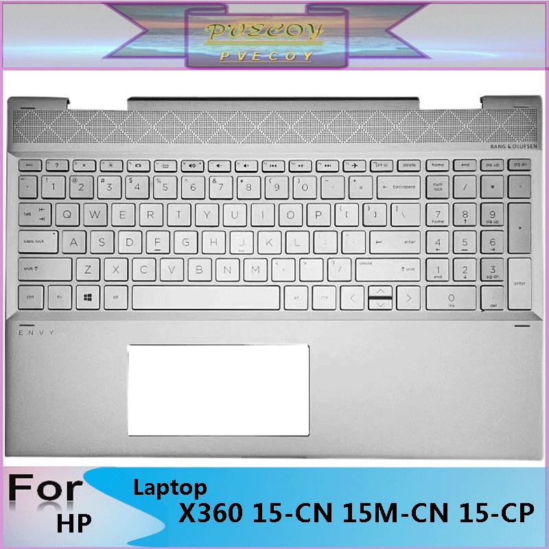 New Original For ENVY15 X360 15-CN 15M-CN 15-CP TPN-W134 Laptop Palmrest Case Keyboard US English Version Upper Cover