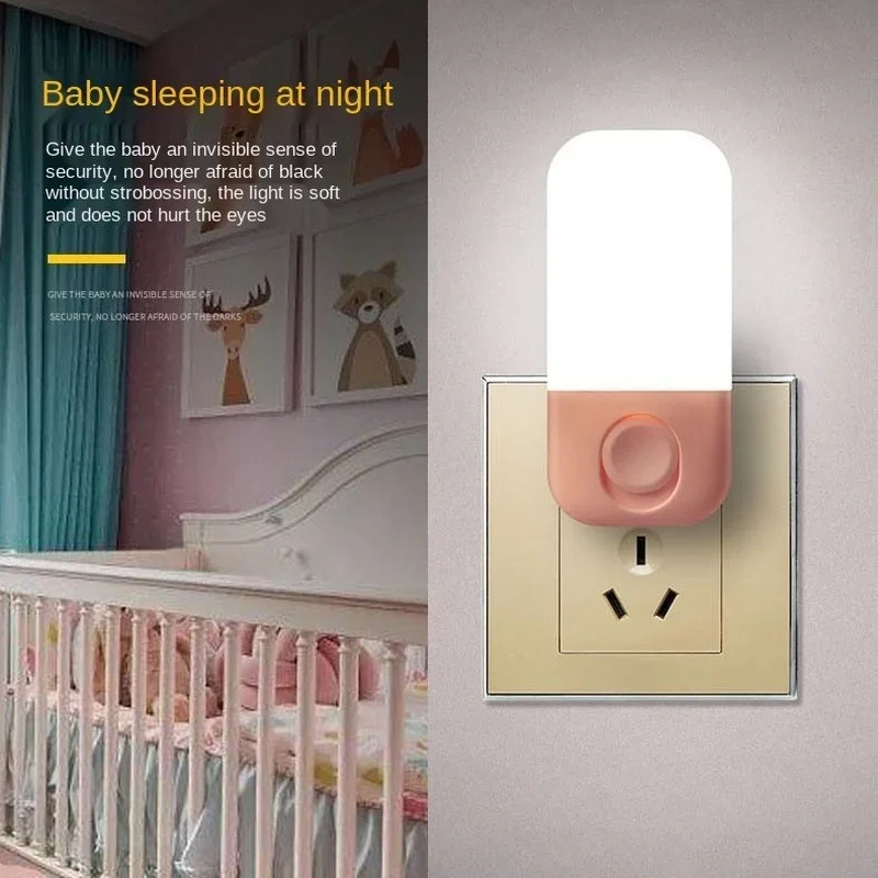 LED Night Light USB Rechargeable Body Induction Lamp - Energy-saving Home Emergency Lighting