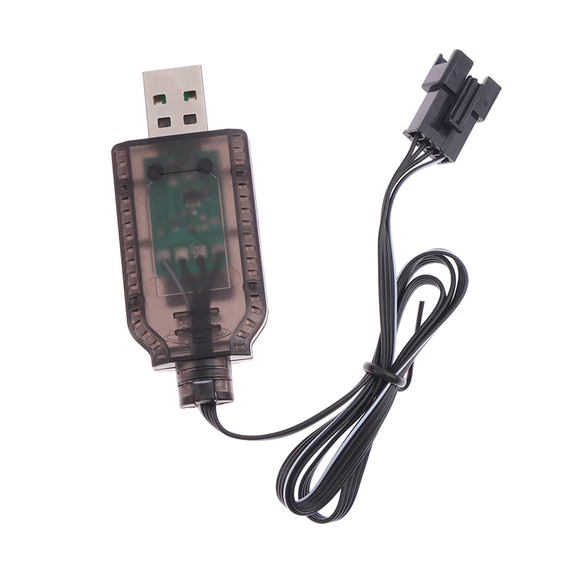 1PC High Quality 7.4v SM4P Li-ion Battery Reverse Charging Adapter Electric Toy Car E561 Excavator Charger USB Cable