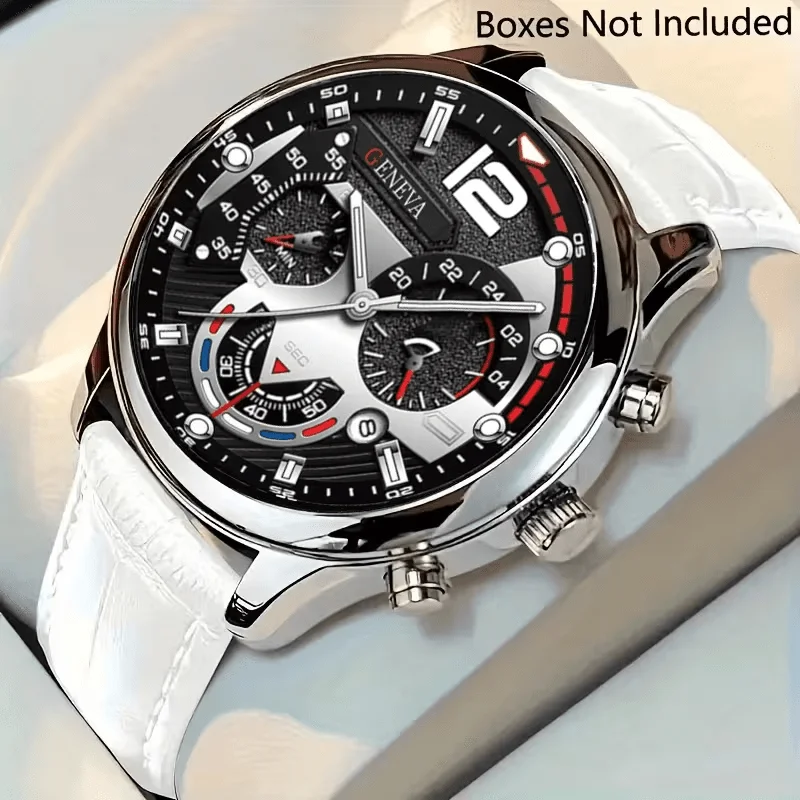 1Pcs Men's Fashion Watches, Daily Wear For Valentine's Day, Easter, Ramadan, Birthdays, The Ideal Gift For Friends And Family