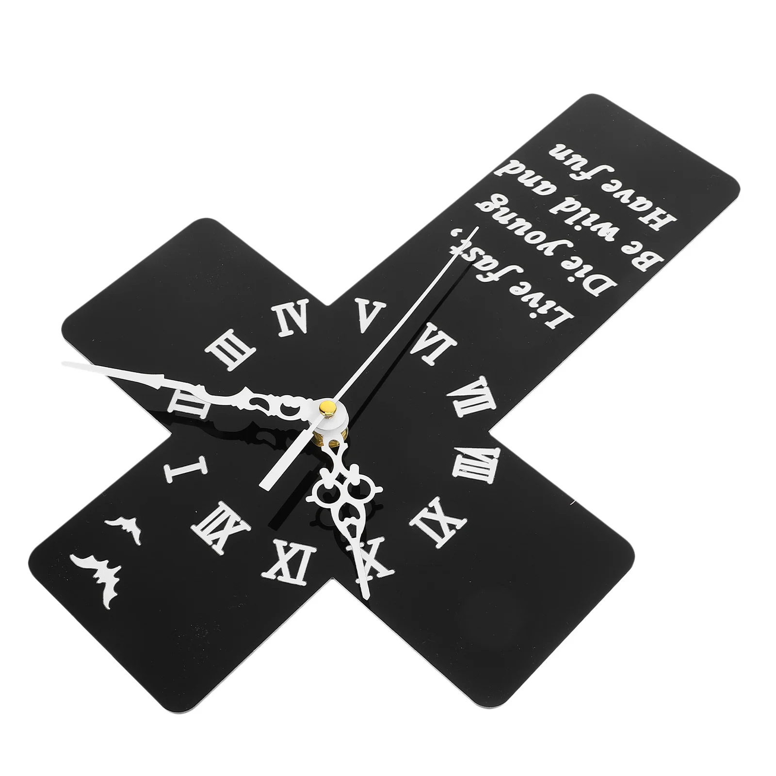 

Wall Hanging Clock Delicate Clock Decor Precise Timekeeping Reliable Mechanism Easy Installation Home Wall Mute Clock,