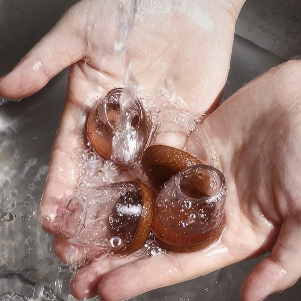 8 قطع من واقيات أرجل الكرسي القطرية، أغطية القدم المرنة متعددة الوظائف، وسادات سميكة لحماية الأرضيات الخشبية #2