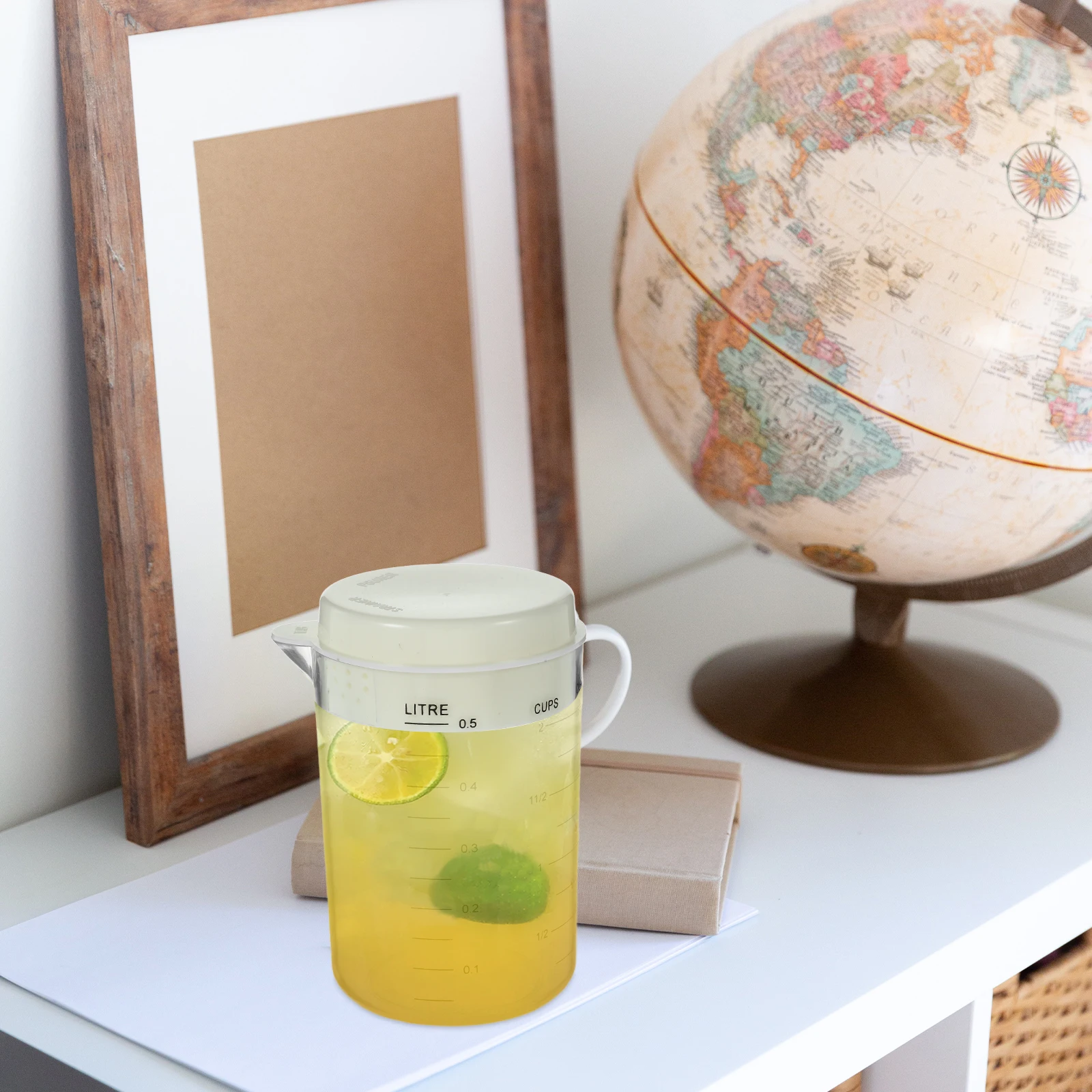

Baking Measuring Cup Clear Transparent Milk Flour Powder Oil Thickened Mixing Graduated Container Large Capacity Kitchen Tools