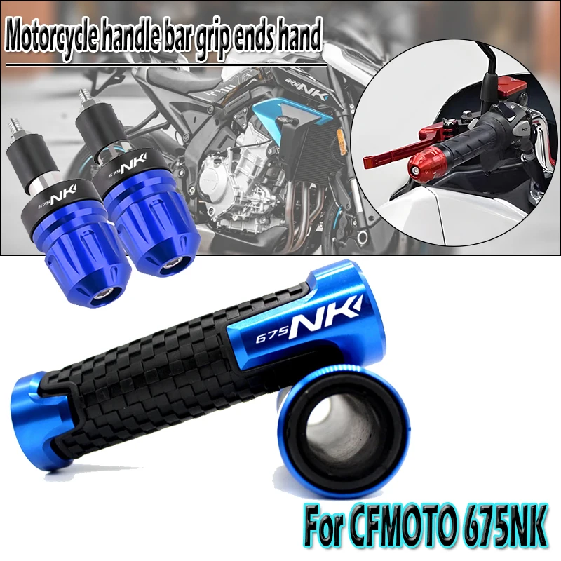

Аксессуары для мотоциклов CFMOTO 675NK NK675 675 NK 2025, новая 3D модель, ручка, концы рук, универсальный мотоцикл